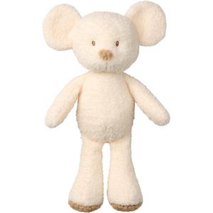 Nattou - TEDDY - Knuffel - Muis - Ecru - 34 cm