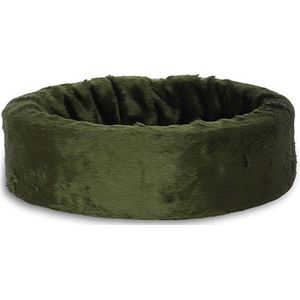 De Boon - Hondemand/ Kattenmand - Teddy - Kleur: Groen - Maat 2: 50 cm