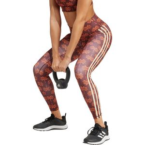 adidas Performance adidas x FARM Rio 7/8 Legging - Dames - Bruin- XL