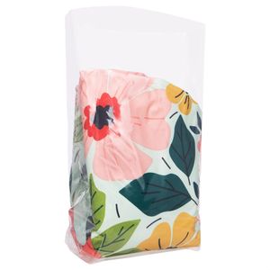 Zijvouwzakjes plastic transparant 170 + 100 x 380 mm - 100 stuks - Polypropyleen - 100% Recyclebaar - Duurzaam - Voedsel Verpakking - Zijvouw Zakjes - Traktatie Zakjes - Cellofaanzakjes - Uitdeelzakjes - Cadeauzakjes