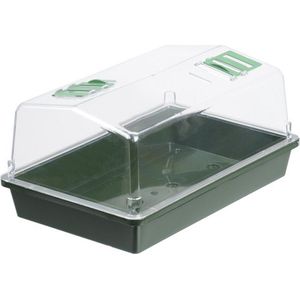 Nature - Mini-Kweekkas (met ventilatie) - H22 x 55 x 31cm - groen - kweken