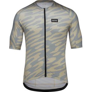 Gorewear Spirit Organic Camo Jersey Mens - Tech Beige / Lab Gray