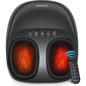 Voetmassageapparaat met Shiatsu en Warmtefunctie voor Pijnverlichting en Ontspanning, Geschikt voor Schoenmaat 46