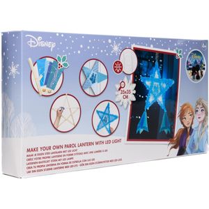 Disney Frozen 2 - Hobbypakket - Ster Lantaarn met LED Verlichting – Knutselpakket - Kerst - Knutselen voor meisjes