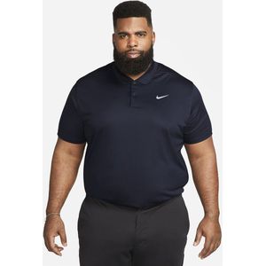 Nike Heren DriFit Victory Solid Golf Polo Donkerblauw