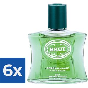 Brut for Men | Aftershave lotion 100 ml - Voordeelverpakking 6 stuks