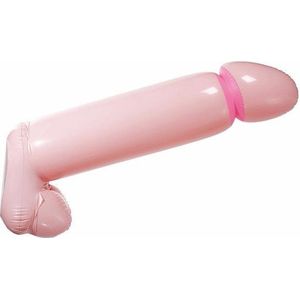 Opblaasbare penis 90 cm - Fun en feest vrijgezellen feestartikelen