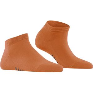 FALKE Family dames sneakersokken - oranje (tandoori) - Maat: 39-42