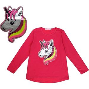 Seagull longsleeve t-shirt fuchsia Unicorn 170/176