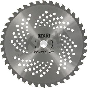 BOSMAAIERMES MET HARDMETALEN TANDEN - 40T - 255X20MM