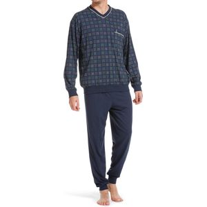 Robson Heren pyjama Modal - Blocks - 56 - Groen