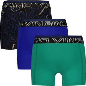 Vingino B-243-1 Blue character 3 pack Jongens Onderbroek - Maat XS