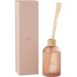 J-Line geurolie + stokjes - Accords Essentiels - Rose Rêveuse - roze