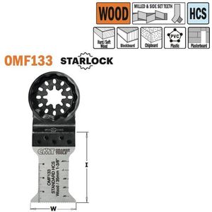 CMT Starlock multitool HCS, 35mm. (5 stuks)