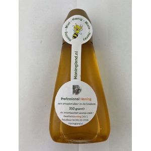 Honingland: Professional Honing, een natuurlijke Smaakmaker in de Keuken! Knijpfles 6 x 500 gram.