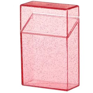 Gadgetpoint | Sigarettenhouder | Opbergbox | Sigarettendoosje | Sigaretten opberg doos | Plastic Kunststof | Roze