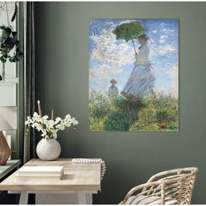 Monet Parasol Textielframe - 67 x 92 cm - Premium 27 mm zwart aluminium frame