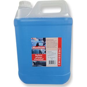 Ruitensproeier vloeistof - 5 liter - kant en klaar - tot -15c - sterke reiniging - Antivries