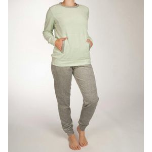 Pastunette dames pyjama Velours - Loreen - 38 - Groen