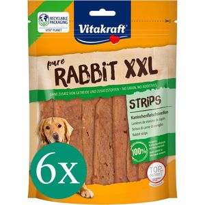 Vitakraft Rabbit XXL Reepjes Konijnenvlees - Hondensnack - 6 x 250gr