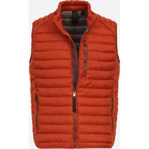 CASA MODA comfort fit bodywarmer - oranje - Maat: S