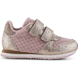 Woden Ydun Glitter Ii Kids Lage sneakers - Meisjes - Roze - Maat 30