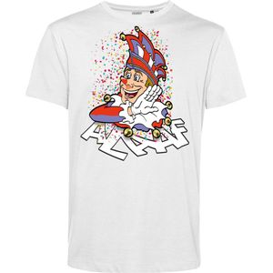 T-shirt kind Alaaf | Carnavalskleding kinderen | Carnaval Kostuum | Foute Party | Wit | maat 92