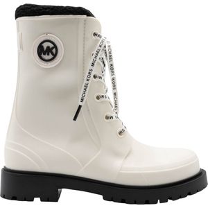 Michael Kors Montaigne Rainboot Dames Boots - Wit - Maat 36