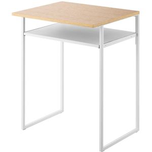 Yamazaki Bijzettafel met Lade - Tower - Wit