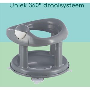 Draaibaar Badzitje, Badzitje, Ergonomisch, 6 maanden tot 12 maanden, Max. 10 kg, Grey