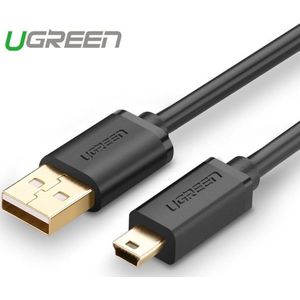 0.25 Meter USB 2.0 A Male naar Mini-USB 5 Pin Male kabel