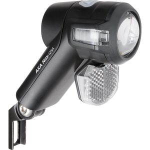 AXA Nox Sport 12 Lux - Fietslamp voorlicht - LED Koplamp - Fietsverlichting op Batterij - Zwart