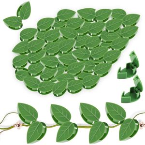 Plantenclips voor klimplanten - Set van 30 stuks | Zelfhechtende wandmontageclip | Plantenhouder | Klimhulp