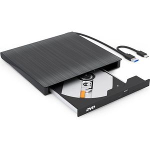 Externe DVD/CD Speler & Brander - Laptop Windows & Macbook - Externe ODD & HDD - USB & USB C