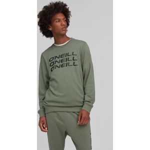 O'Neill Sweatshirts Men Triple Stack Sweatshirt Agave Green S - Agave Green 60% Cotton, 40% Recycled Polyester