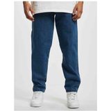 DEF - Tapered Loose Fit Denim Broek rechte pijpen - Taille, 30 inch - Blauw