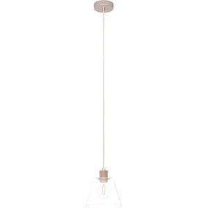 EGLO Copley Hanglamp - E27 - Ø 20 cm - Roségoud