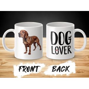Mok Redbone Coonhound dog - Hond/ dog lover