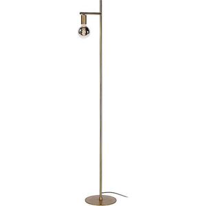 Atmooz - Vloerlamp Thika - Goud Brons - Staande Lamp - Stalamp - Woonkamer - Goud Brons - Hoogte 162cm - Metaal