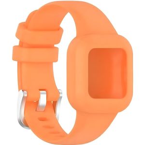 Smartwatch band geschikt voor Garmin Vivofit jr. 3 - horloge bandje - Oranje