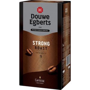 Douwe Egberts Koffie Strong roast cafitesse pak 2 ltr, doos 2 pakken