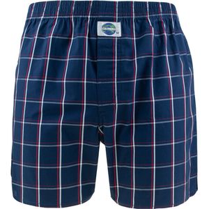 DEAL wijde boxershort check blauw 192273 - M