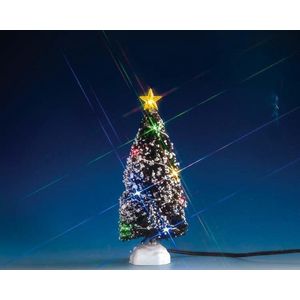 Lemax - Evergreen Tree With 12 Multi Light -  B/o (4.5v) - Kersthuisjes & Kerstdorpen