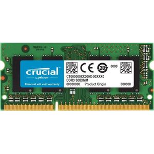 Crucial CT51264BF160B 4GB DDR3 SODIMM 1600MHz (1 x 4 GB)