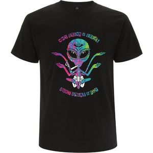 Glow In The Dark T-shirt - Zwart - L