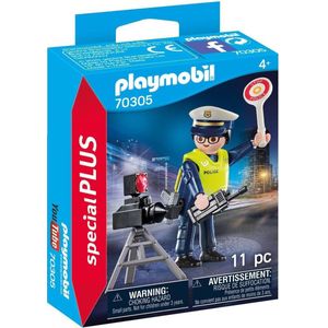 PLAYMOBIL Special Plus Politieman met flitscontrole - 70305