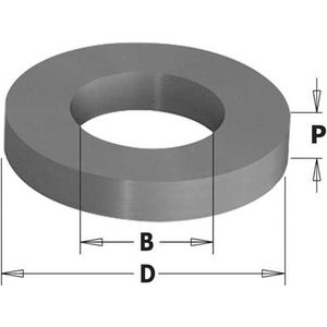 CMT - Uitvulring - Frees - Stelringen - Groeffrees - 1 Stuk(s)