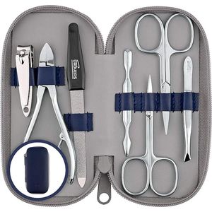 Manicuresets voor dames & heren set van 7 stuks - Kwaliteits verzorgingsset – Nagel tangen & nagel knippers, pincet nagel set - Fantastisch cadeau voor alle gelegenheden