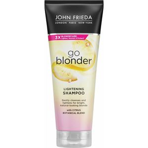 4x John Frieda Sheer Blonde Go Blonder Shampoo 250 ml