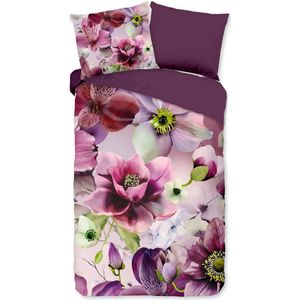 Prachtig dekbedovertrek Anna - 140x200/220 (eenpersoons) - scherp geprint - heerlijk zacht en comfortabel - luxe kwaliteit - strijkvrij en sneldrogend